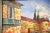 Mediterranean Signed Rossini Landscape Oil on Canvas Painting For Sale - Image 3 of 9