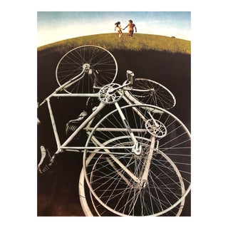 1970’s Sam Haskins Poster Print - Bicycles For Sale