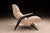 Brazilian Modernist Lounge Chair in Ebony-Stained Pau Marfim With Oatmeal Bouclé, 1950s For Sale - Image 9 of 13