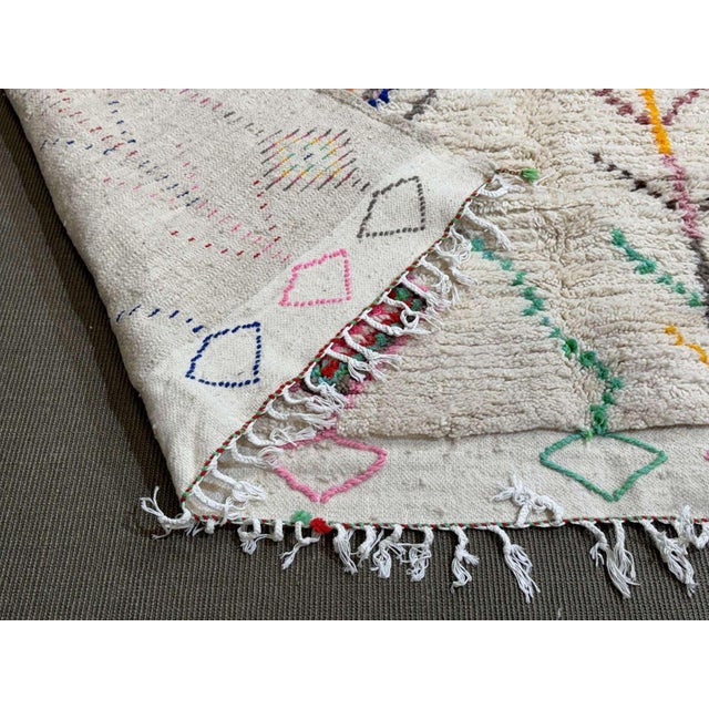 Azilal Berber Moroccan Handmade Wool Rug For Sale - Image 13 of 14