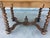 French French Antique Desk/Side Table on Barley Twist Legs For Sale - Image 3 of 11