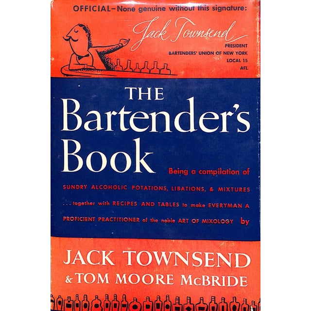 Traditional Jack Townsend "The Bartender's Book" Book For Sale - Image 3 of 3