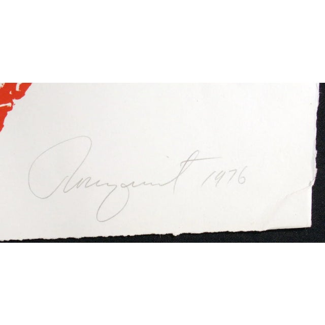 Abstract 1970s James Rosenquist "A Free for All" Hand Signed Lithograph For Sale - Image 3 of 8