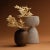 Jamie Young Highland Decorative Vase in Brown For Sale In Los Angeles - Image 6 of 11