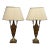Vintage Maitland Smith Neoclassical Bronze Table Lamps - Pair For Sale