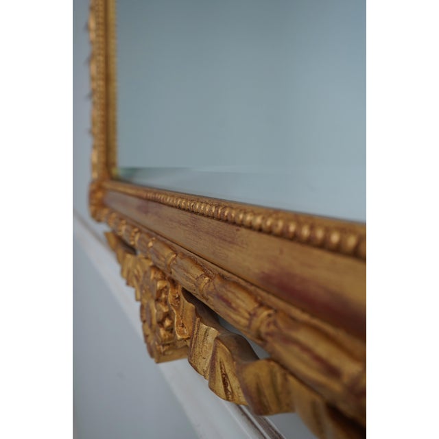 Labarge Lm-0466 Gold Frame Decorator Mirror For Sale In Philadelphia - Image 6 of 12