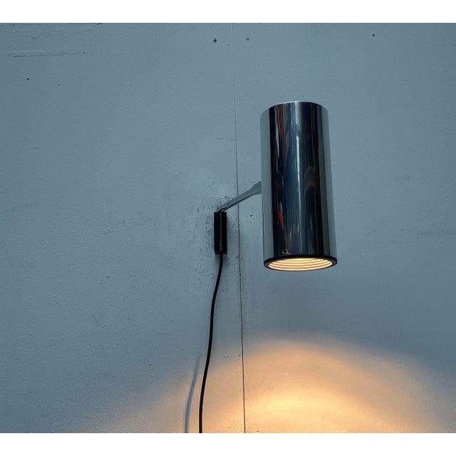 Mid-Century Modern German Space Age Minimalist Swivel Wall Lamp from Staff Leuchten, 1960s For Sale - Image 13 of 18
