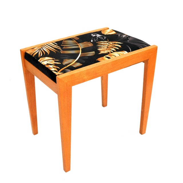 Black 1960s Modern Stool, Designed by K. Musil, Jitona, Czechoslovakia For Sale - Image 8 of 13