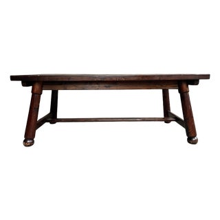 Vintage Brutalist Table and Chairs by Georges Robert, 1960s, Set of 7 For Sale