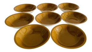 1970s Mikasa Cera-Stone Soup Bowls - Set of 8
