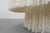 Monumental White Dining Table with Glass Top and Macramé, 1990s For Sale - Image 9 of 13