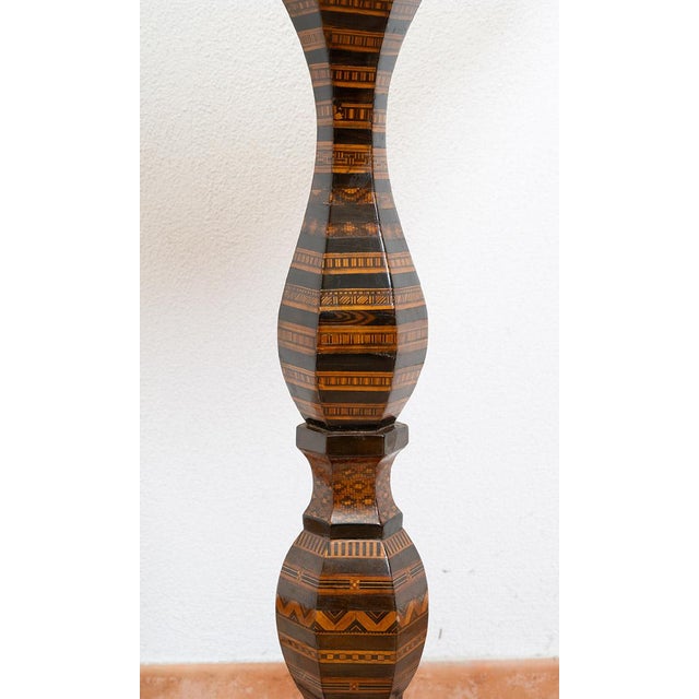 Antique 19th Century Sorrentino Coffee Table in Fine Exotic Woods For Sale - Image 4 of 5