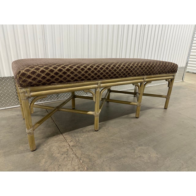 1990s McGuire Organic Modern Bench For Sale - Image 14 of 15