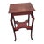 Traditional 19th Century Solid Cherry Edwardian Two Tier Occasional Table For Sale - Image 3 of 15