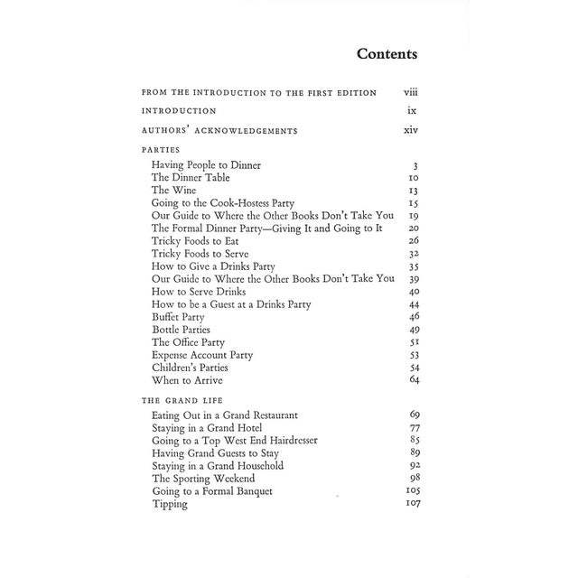 "Lady Behave: A Guide Modern Manners for the 1970s" 1969 Edwards, Anne & Beyfus, Drusilla For Sale - Image 4 of 6