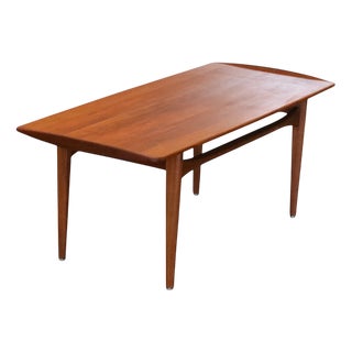 Coffee Table in Teak by Tove & Edvard Kindt-Larsen for France & Søn, 1960s For Sale