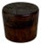 Antique 19th Century Hard Wood Whiskey/Wine Barrel Bung Hole Stopper Plug With Monogram For Sale