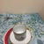Vintage Schloss Charlottenburg Porcelain Cup and Saucer For Sale - Image 4 of 6