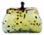 20th Century Sculpture in the Shape of a Bag Vase in Spotted Sommerso Glass attributed to Franco Moretti, Murano, 1980s For Sale