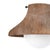 Traditional Coastal Living Surfside Wood Flush Mount, Natural For Sale - Image 3 of 7