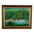 Vintage Haitian Painting of a Jungle Scene With Animals For Sale