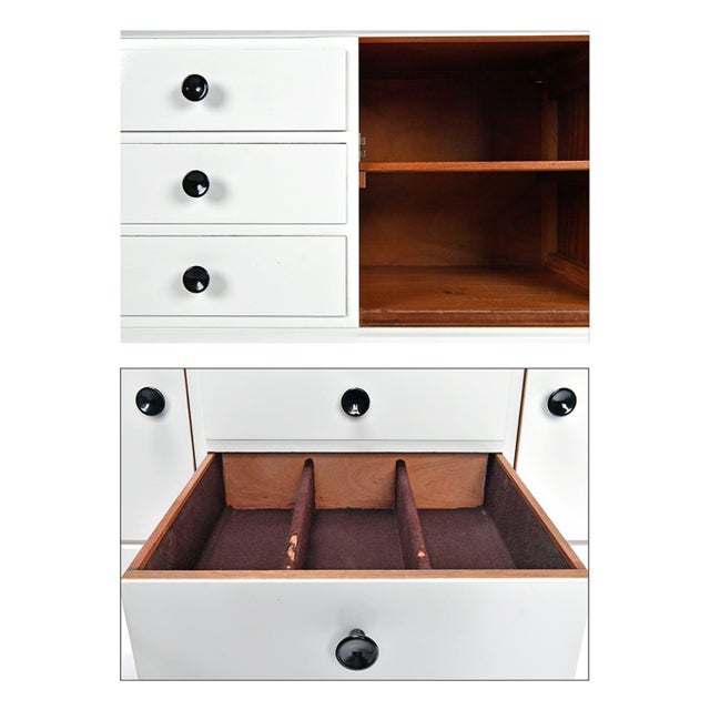 White Sideboard, 1970s For Sale - Image 3 of 6