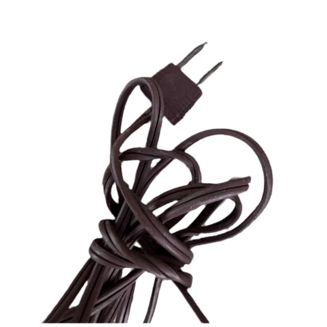 Mid Century Modern Harris Strong Wood and Ceramic Tile Table Lamp For Sale In Chicago - Image 6 of 6