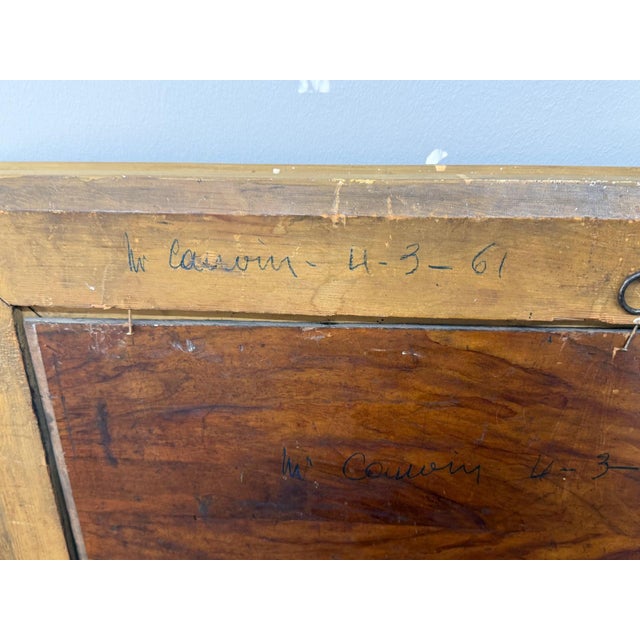 Romantic Ladies in a Lush Garden, Signed European Oil Painting, Belle Époque, 1800s For Sale - Image 17 of 18