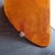 Space Age Dressing Mirror with Orange Velvet Upholstery, 1960s For Sale - Image 14 of 18