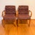 Pair 1970s Bill Stephens for Knoll Bent Wood Armchair; 2 Pairs Available For Sale - Image 13 of 14