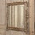 Antique Italian Hand-Carved Mirror in Stripped Walnut For Sale - Image 4 of 14