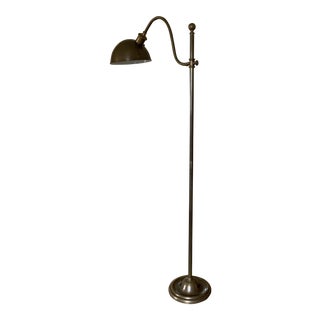 Visual Comfort Brass Floor Lamp For Sale