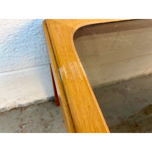 Brown Mid 20th Century Mid-Century Modern Smoked Glass Coffee Table For Sale - Image 8 of 14