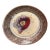1960s Marg Loring Mid Century Modern Studio Potter Charger Platter Allied Craftsmen Signed For Sale