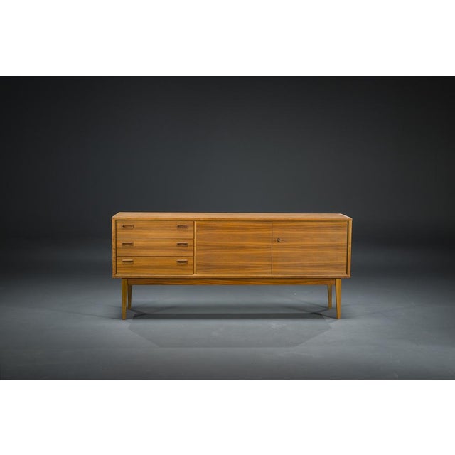 Vintage Walnut Sideboard, 1960s For Sale - Image 13 of 15