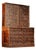 Antique Monumental Industrial Hardware & Parts Cabinet For Sale
