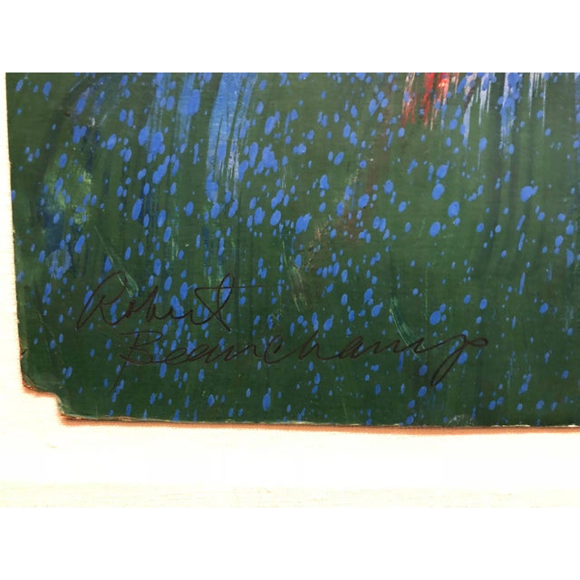 Robert Beauchamp, American Neo Expressionist "Wild Horses" Modernist Oil Painting For Sale In Miami - Image 6 of 6