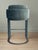 Indigo Upholstered Counter Chair in Green with Brass Base For Sale - Image 4 of 6