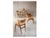 1950s Mid-Century Modern Scandinavian No. 7 Dining Chair with Wooden Back, 1950s For Sale - Image 5 of 6
