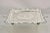 Vintage English Silver Mfg Large Victorian Ornate Silver Plated Serving Platter Tray. Item features a pierced gallery,...