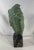 Peggy Mach Flowing Hair Woman Bust, Alva Museum Replicas 1971 With Original Foil Label, Verdigris Patina on Marble Base For Sale - Image 4 of 8