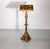 Late Victorian solid brass standing church lectern. English. Circa 1890. The reading slope swivels and is pierced with...