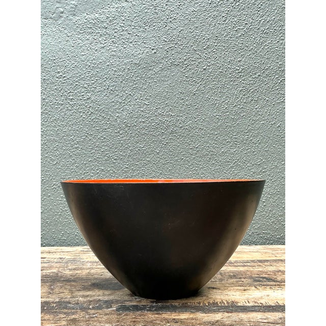 Vintage MCM Enamel Bowl For Sale In West Palm - Image 6 of 12