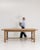 A charming Provençal-style dining table crafted from oak, reflecting the rustic elegance of the French countryside. The...