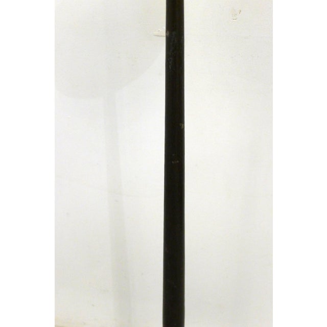 Mid-Century Modern Metal Standing Ashtray with Push-Button Lid, 1950s For Sale - Image 11 of 12