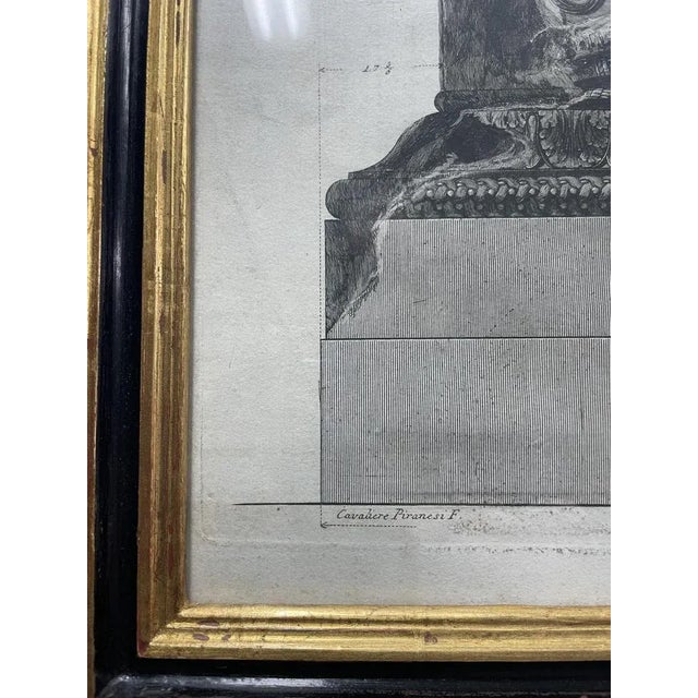 Paper Piranesi, Fronts of Trajan's Pedestal, 1800s, Etching & Paper, Set of 2 For Sale - Image 7 of 11