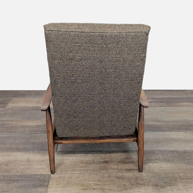 Wood Milo Baughman for Thayer Coggin Mid Century Recliner For Sale - Image 7 of 9