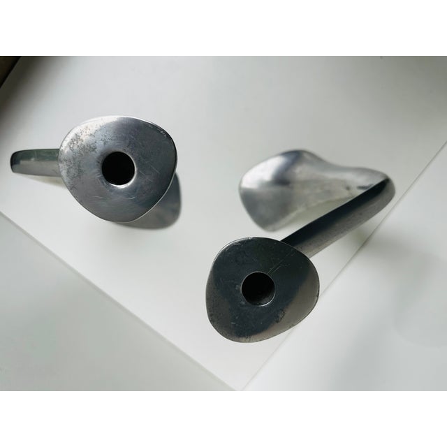 Sculptural Model Turner Candlesticks by Xavier Lust for Driade Kosmo, Italy, 2000s, Set of 2 For Sale - Image 9 of 15