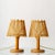 Vintage French Riviera Rattan Table Lamps in the Style of Louis Sognot, 1960s, Set of 2 For Sale - Image 12 of 12