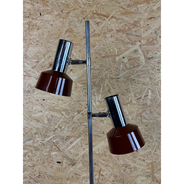Vintage Space Age Floor Lamp in Metal, 1960s For Sale - Image 11 of 18